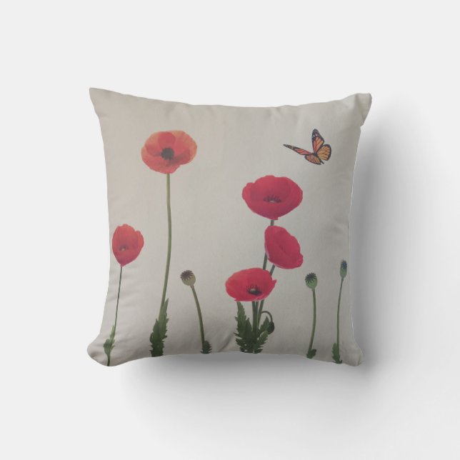 Butterfly Pillow Kussen (Voorkant)