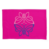 Butterfly Pillowcase Kussensloop (Voorkant-Links)
