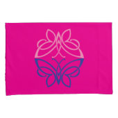 Butterfly Pillowcase Kussensloop (Voorkant-Rechts)