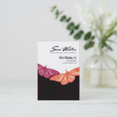 Butterfly Pinstripes Pro Artist Website Ontwikkela Visitekaartje (Staand voorkant)