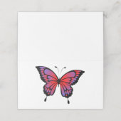 Butterfly Plaatskaartje (Buitenkant ongevouwen)