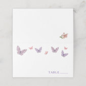 Butterfly Place Cards Plaatskaartje (Buitenkant ongevouwen)