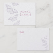 '' Butterfly Place-kaarten Plaatskaartje (Voorkant / Achterkant)