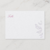 '' Butterfly Place-kaarten Plaatskaartje (Achterkant)