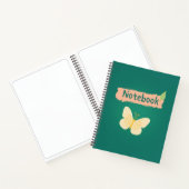 Butterfly Planner Notebook - Custom Gift for Her Notitieboek (Binnen)