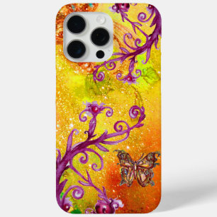 BUTTERFLY-PLANT, MAGISCHE ZWISSELS, GOUD GEEL. iPhone 15 PRO MAX HOESJE
