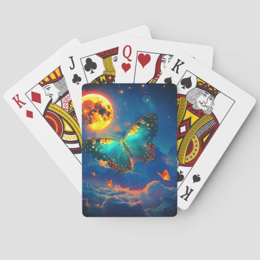 Butterfly Pokerkaarten (Achterkant)