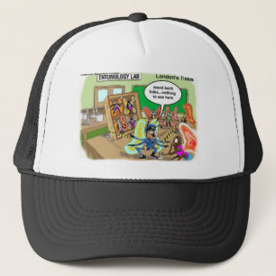 Butterfly Police Offbeat Cartoon Funny Gifts & T-s Trucker Pet