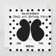Butterfly Polka Dots Birthday Party