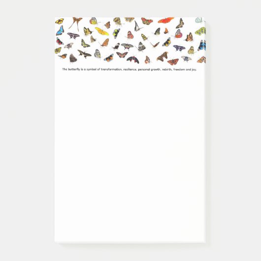 Butterfly Post-it® Notes (Voorkant)