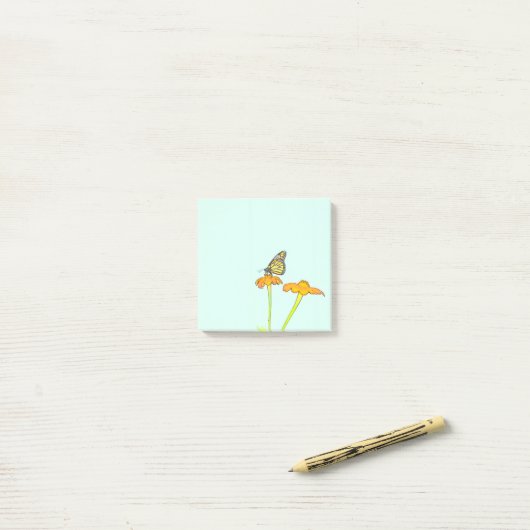 Butterfly Post-It Notes (Op bureau)