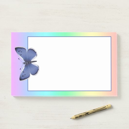Butterfly Post-it® Notes (Op bureau)