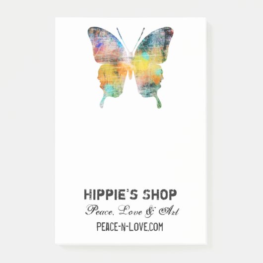 Butterfly Post-it® Notes (Voorkant)