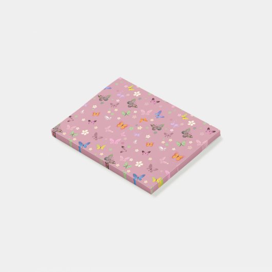 Butterfly Post-it® Notes (Schuin)