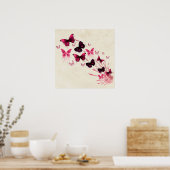 Butterfly Poster (Keuken)