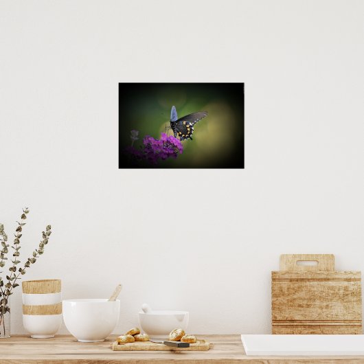 Butterfly Poster (Keuken)