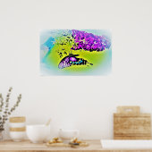 Butterfly Poster (Keuken)