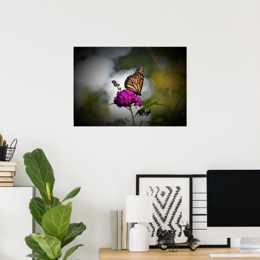 Butterfly Poster (Thuiskantoor)