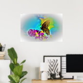 Butterfly Poster (Thuiskantoor)