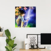 Butterfly Poster (Thuiskantoor)