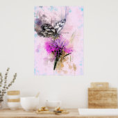 Butterfly Poster (Keuken)