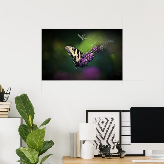 Butterfly Poster (Thuiskantoor)