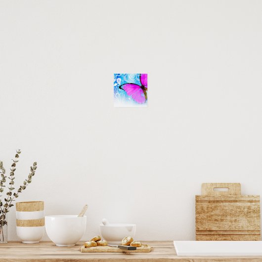Butterfly Poster (Keuken)