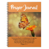 Butterfly Prayer Journal Notitieboek (Voorkant)