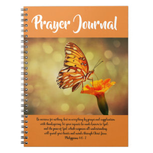 Butterfly Prayer Journal Notitieboek