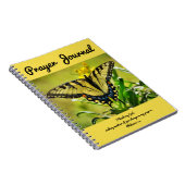 Butterfly Prayer Journal Philemon 1:4 Notitieboek (Rechterzijde)