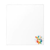 Butterfly Pride Love is liefde voor LGBT-bewustzij Notitieblok (Voorkant)