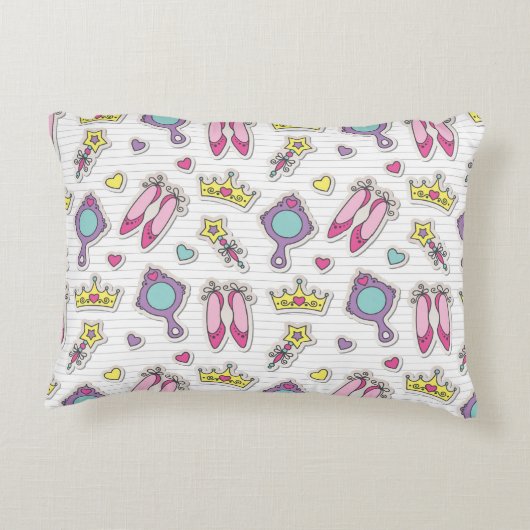 butterfly princess accent kussen (Achterkant)