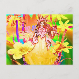 Butterfly Princess Briefkaart