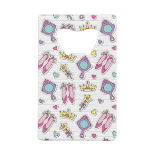 butterfly princess creditkaart flessenopener