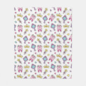 butterfly princess fleece deken (Voorkant)