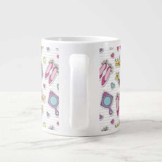 butterfly princess grote koffiekop (Achterkant)