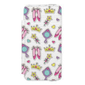 butterfly princess incipio iPhone portemonnee hoesje (Voorkant Agenda)