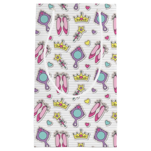 butterfly princess klein cadeauzakje (Voorkant)