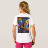 Butterfly Print T-shirt – Stijlvol en comfortabel (Achterkant volledig)