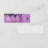 Butterfly-profielkaart Mini Visitekaartje (Voorkant / Achterkant)