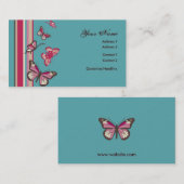 Butterfly-profielkaart Visitekaartje (Voorkant / Achterkant)