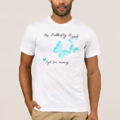 Butterfly Project — Unisex- T-shirt (Voorkant)