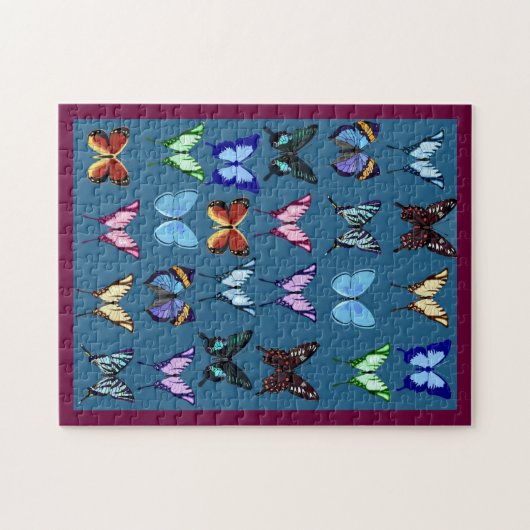 Butterfly puzzel (Horizontaal)