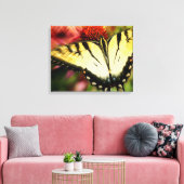 Butterfly Quad Canvas Wrap (Insitu (Woonkamer))