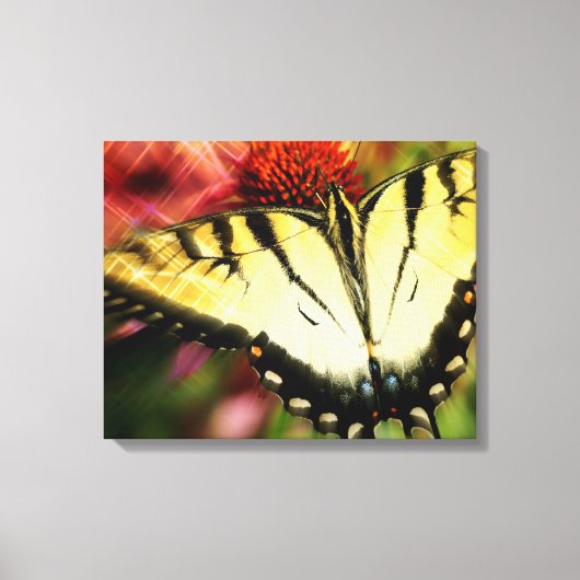 Butterfly Quad Canvas Wrap (Voorkant)
