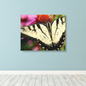 Butterfly Quad Canvas Wrap (Insitu (Houten vloer))