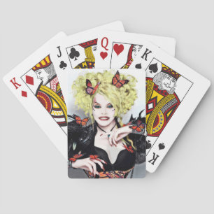 Butterfly Queen Pokerkaarten