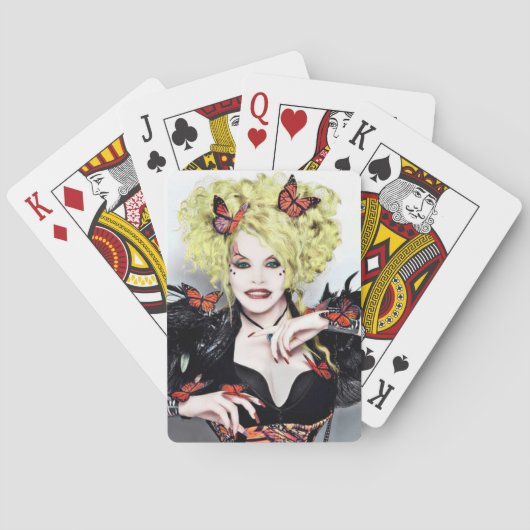 Butterfly Queen Pokerkaarten (Achterkant)