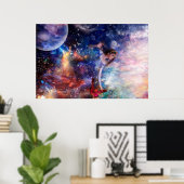 Butterfly Queen Poster (Thuiskantoor)