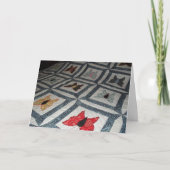 Butterfly Quilt Verjaardag Kaart (Voorkant)